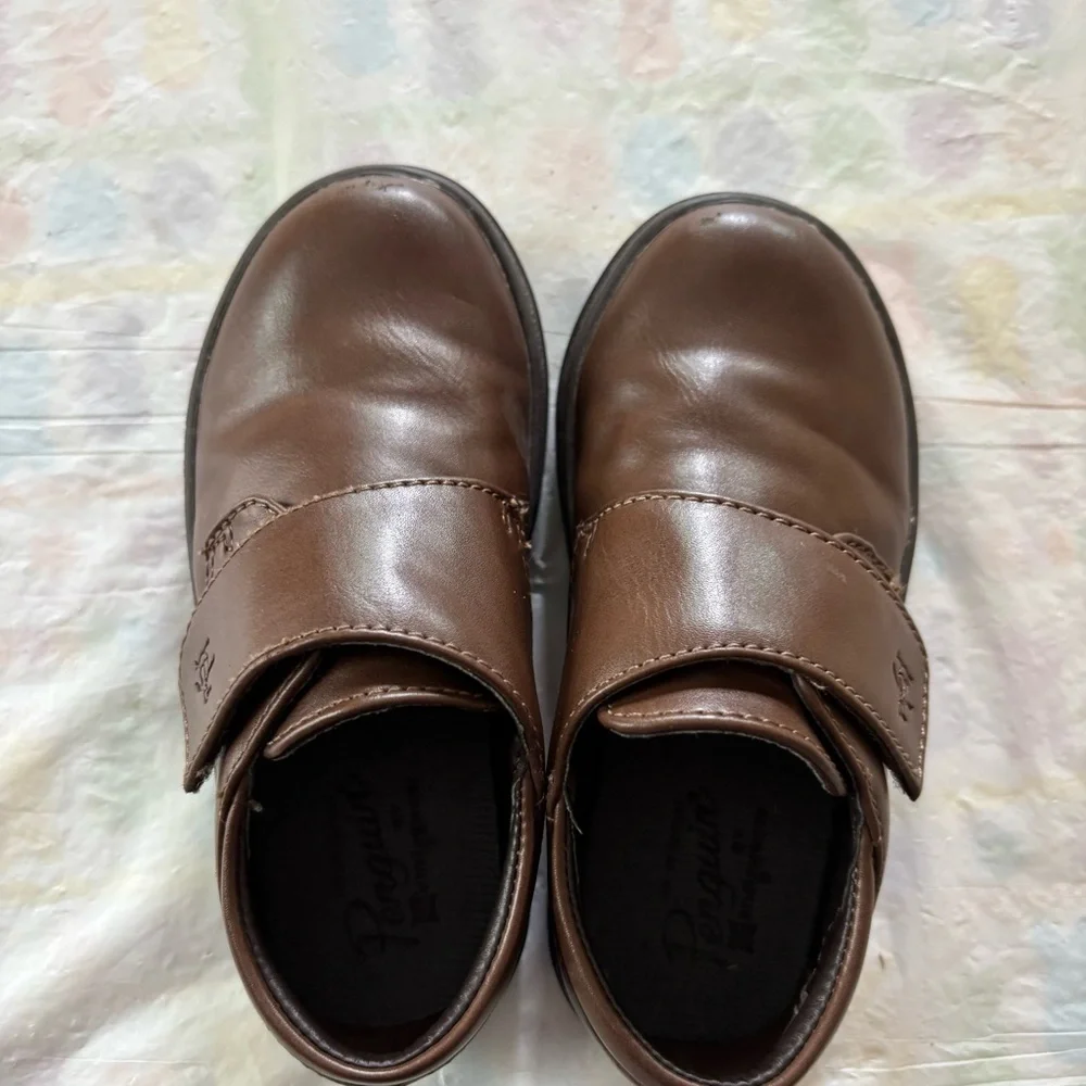 Original Penguin Dorian Tan Dress Shoes SZ 9 months Worn 1X